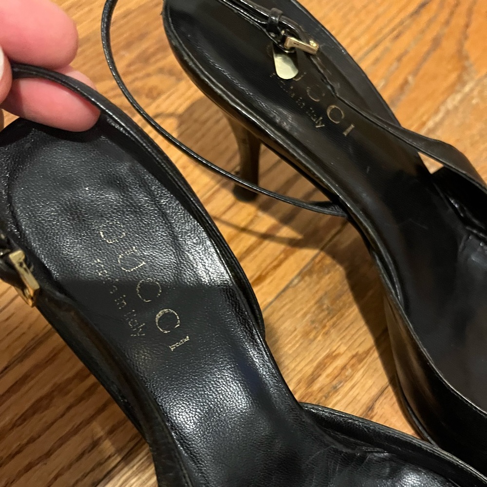 Gucci patent leather slingback heels - Picture 9 of 9